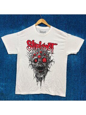 Slipknot Here Comes The Pain Tour Demon S Logo NuMetal Tee L